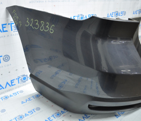 Bare rear bumper Subaru Forester 14-18 SJ without parking sensors, graphite, scratches