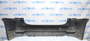 Bare rear bumper Subaru Forester 14-18 SJ without parking sensors, graphite, scratches
