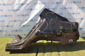 Quarter wing rear left Chevrolet Malibu 13-15 graphite, small bumps, dented threshold