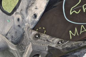 Quarter wing rear right Chevrolet Malibu 13-15 graphite, small bumps
