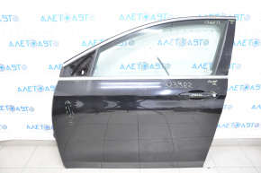 Door assembly front left Chrysler 200 15-17 black PX8, dents