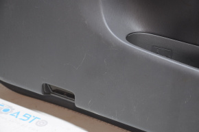 Door trim card front left Toyota Prius 30 10-11 gray with gray insert cloth, scratches, without reflector, for dry cleaning