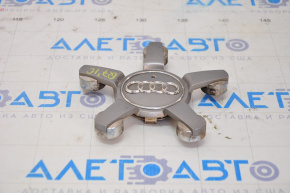 Central cap for Audi Q7 4L 10-15 disk darkened chrome, chip, 150mm