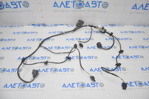 Wiring of rear bumper Audi Q7 4L 10-15 for parking sensors