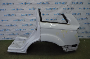 Quarter wing rear left Audi Q7 4L 10-15 white