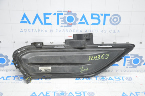 Front bumper grille left Ford Fusion mk5 13-16 without fog lights structure, broken fastener