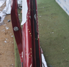 Front right quarter Ford Fusion mk5 13-16 without bracket red, with central pillar, dented