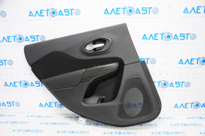 Door trim card rear right Jeep Cherokee KL 14-18 black, velour, scratches
