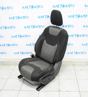 Driver's seat Jeep Cherokee KL 14-15 without airbag, mechanical, cloth black with gray inserts