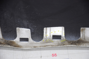 Rear bumper bare left fang Jeep Cherokee KL 14-18 white broken mount, fracture