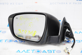 Left side mirror complete Nissan Rogue 14-16 11 pins, camera, turn, heated, silver