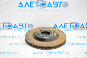 Front left brake disc Nissan Rogue 14-20 295/26mm rusty