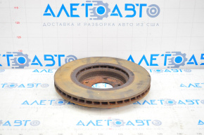 Front left brake disc Nissan Rogue 14-20 295/26mm rusty