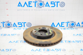 Front right brake disc Nissan Rogue 14-20 295/26mm rusty