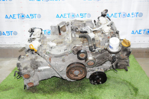 Engine Subaru Forester 14-18 SJ 2.5 FB25 automatic transmission 106k compression 10-1010-10, scoring in the cylinder, for spare parts