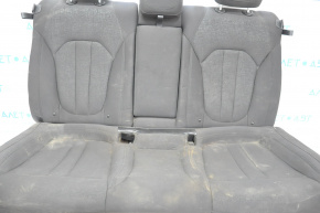 Rear row of seats 2 row Chrysler 200 15-17 cloth black