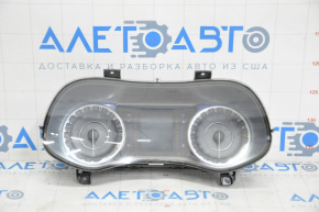 Instrument cluster Chrysler 200 15-16 small display 146k light frame, scratches, broken mount