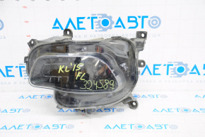Headlight front left bare Jeep Cherokee KL 14-16 dorest halogen black