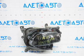 Headlight front right bare Jeep Cherokee KL 14-16 dorest halogen black