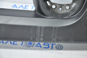 Bumper front bare lower Jeep Patriot 11-17 structure, smeared with paint, wiped