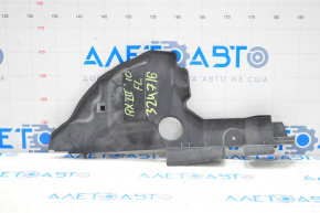 Radiator deflector left Lexus RX350 RX450h 10-12 pre-rest, broken fastener
