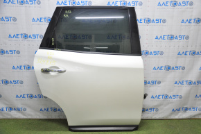 Door assembly rear right Nissan Pathfinder 13-20 white QAB