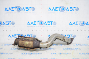 Exhaust line middle part with catalytic converter Nissan Rogue 14-16 dented