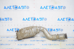 Exhaust line middle part with catalytic converter Nissan Rogue 14-16 dented