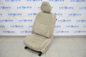 Driver's seat Nissan Rogue 14-16 without airbag, electric, cloth beige