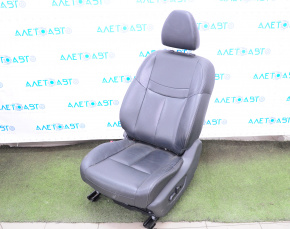 Driver's seat Nissan Rogue 14-16 with airbag, electric, leather black