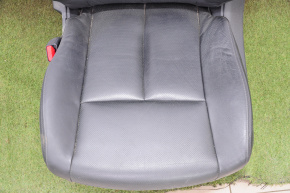 Driver's seat Nissan Rogue 14-16 with airbag, electric, leather black