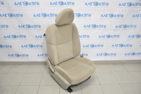 Passenger seat Nissan Rogue 14-15 without airbag, mechanical, cloth beige