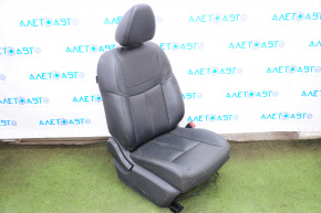 Passenger seat Nissan Rogue 14-15 with airbag, mechanical, leather black