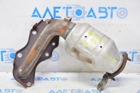 Front exhaust manifold with catalytic converter Toyota Sienna 11-16 3.5