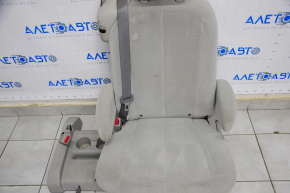 Rear row of seats left 2nd row Toyota Sienna 11-14 velour gray, for 7 seats, for dry cleaning