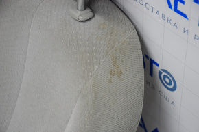 Passenger seat Toyota Sienna 11-14 without airbag, mechanical, velour, gray, for dry cleaning
