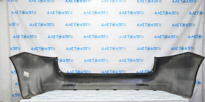 Rear bumper bare Toyota Sienna 11-20 L, LE, XLE, red, crack crepe, scratch