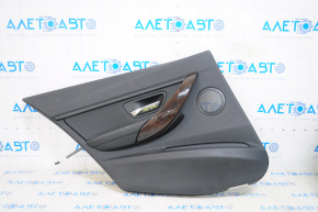 Door trim card rear left BMW 3 F30 12-18 black