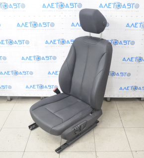 Driver's seat BMW 3 F30 12-18 without airbag, electric with memory, leather black