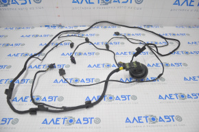 Wiring rear bumper BMW 3 F30 12-18 for parking sensors and muffler flap