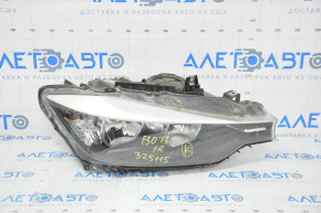Headlight front right bare BMW 3 F30 12-15 halogen without fastening, spider web