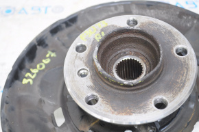 Trunnion with hub rear left BMW 3 F30 12-18 with protection, RWD, hub fracture