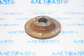 Rear right brake disc BMW 3 F30 12-18 N20 RWD, for 1 piston, 21.5 mm