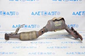 Exhaust manifold with catalytic converter Ford Fusion mk5 13-16 2.5