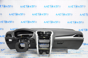 Torpedo front panel with AIRBAG Ford Fusion mk5 13-20 with overlay and glove compartment