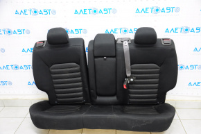 Rear row of seats 2 row Ford Fusion mk5 13-15 cloth black, white stitching