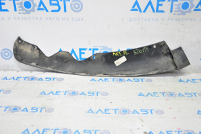 Front bumper lip left Ford Fusion mk5 13-16 black, worn