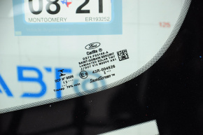 Ford Fusion mk5 13-20 windshield without rain sensor, air on edge