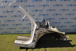 Front right quarter Kia Optima 11-16 white