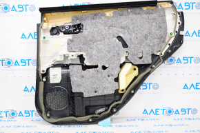 Door trim card rear left Lexus RX350 RX450h 10-12 black, broken guide
